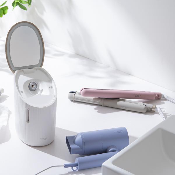 アイリスオーヤマ フェイススチーマー MiCOLA ホワイト FST-101-W