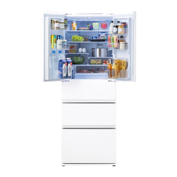 アイリスオーヤマ 冷凍冷蔵庫 [5ドア/観音開き/428L/シルキーホワイト