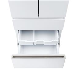 アイリスオオヤマ 薄型冷凍冷蔵庫 428L【IRSN-FX43A】白 極上美品 アイリスオーヤマ 冷凍冷蔵庫 [5ドア/観音開き/428L/シルキーホワイト
