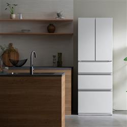 美品 アイリスオーヤマ冷蔵庫 アイリスオーヤマ 冷凍冷蔵庫 [5ドア/観音開き/428L/シルキーホワイト