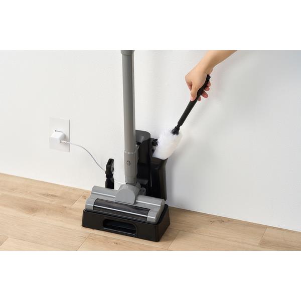 充電式紙パックスティッククリーナー【自走式パワーヘッド/置くだけ