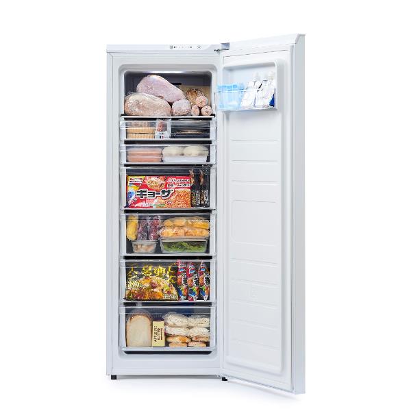 アイリスオーヤマ 冷凍庫 [1ドア/右開き/142L/ホワイト] KUSN-14C-W