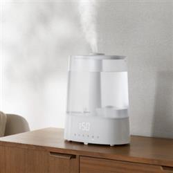 【美品】ハイブリッド加湿器‼︎ アイリスオーヤマ 上給水超音波ハイブリッド加湿器[550ml/h/ホワイト