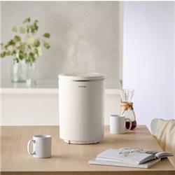 アイリスオーヤマ スチーム式加湿器 400ml 丸洗い モカ KHM-MHU401-C