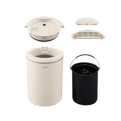 【新品未使用品】アイリスオーヤマ 丸洗いスチーム式加湿器 600ml ライトモカ アイリスオーヤマ スチーム式加湿器 600ml 丸洗い モカ KHM-MHU601-C