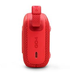 JBL ワイヤレススピーカー レッド JBL ポータブルスピーカー JBL GO4【ワイヤレス/Bluetooth/防水