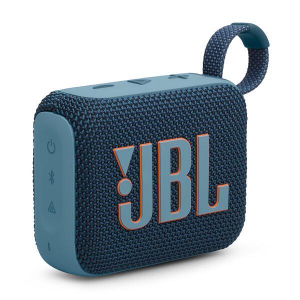 JBL JBLGO4BLU ポータブルスピーカー JBL GO4【ワイヤレス/Bluetooth 