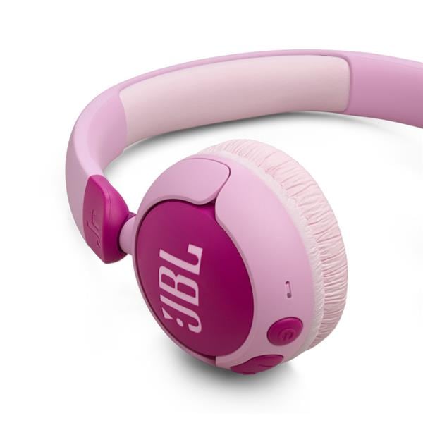 JBL ワイヤレスヘッドホン ピンク 収納袋付き Bluetooth対応 キッズ用ワイヤレスヘッドホン(パープル) | JBL