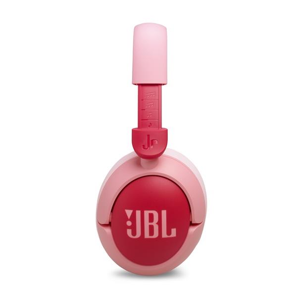 JBL ワイヤレスヘッドホン ピンク 収納袋付き JBL ワイヤレスヘッドホン JBL Junior 470NC ピンク JBLJR470NCPIK