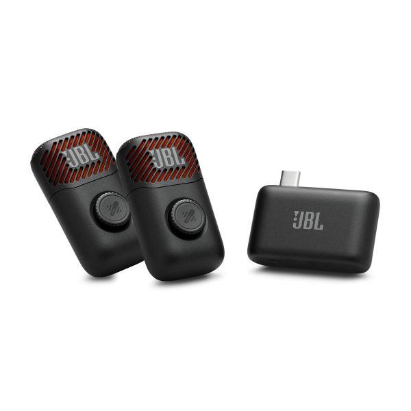 JBL AI搭載ワイヤレスマイクセット/Bluetooth/2個の小型ワイヤレス