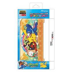 Maxgames Redh 02pi 3ds Newニンテンドー3ds Ll専用 ソフトカバー ピカチュウと旅立ちの三匹 ノジマオンライン