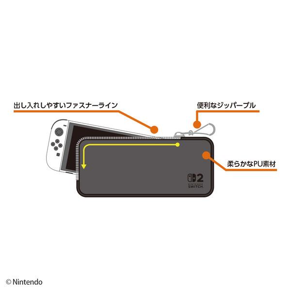 MAXGAMES BEEP-02BG 【Switch2】 スマートポーチPU ブラック