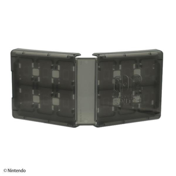 Switch2】 カードケース カードポケット24 ブラック | ノジマオンライン