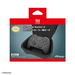 【Switch2】 Proコントローラー用ポーチ ブラック