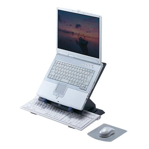 サンワサプライ ノートPCスタンド（ダークグレー） CR-35 | ノジマ