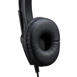 サンワサプライ USBヘッドセット ブラック MM-HSU03BK | ノジマオンライン