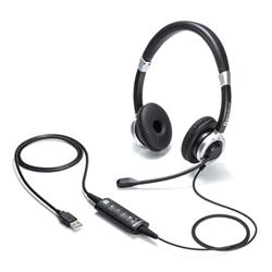 サンワサプライ ヘッドセット【ノイズキャンセリング付き/USB/両耳