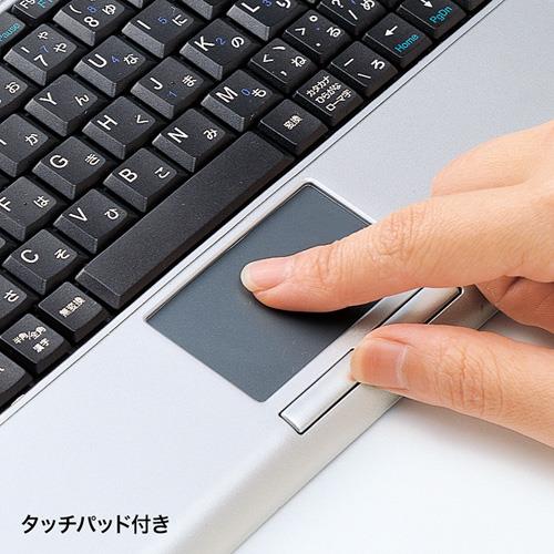 SANWA SUPPLY SKB-TP01SVN 省スペースな場所に最適なタッチ