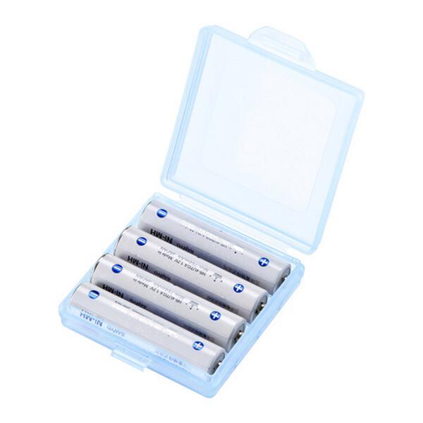 RAMSAワイヤレス用電池ケース　単三2本仕様 SANWA SUPPLY DG-BT4BLN 電池ケース 単4形用2個セット ブルー