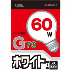 オーム電機 LB-G7660K-W