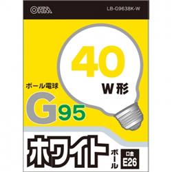 オーム電機 LB-G9638K-W