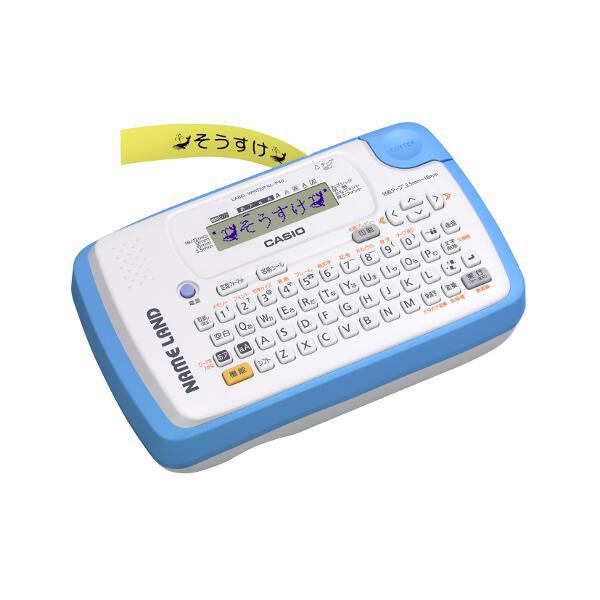 CASIO KL-P40BU ラベルライター NAMELAND（ネームランド） ブルー ノジマオンライン