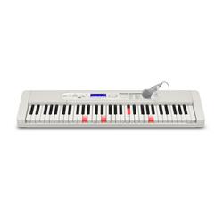 CASIO LK-530 光ナビゲーションキーボード【200曲内蔵/らくらくモード/ステップアップレッスン/マイク付/Bluetooth対応/ホワイト×グリーン】  | ノジマオンライン