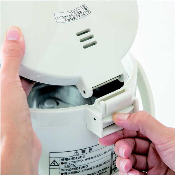 peacock 電気ポット[4.0L/省エネタイプ/ライトグレー] WMS-40HL