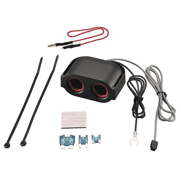 カーメイト ヒューズ電源 増設ソケット ドライブレコーダー用 2