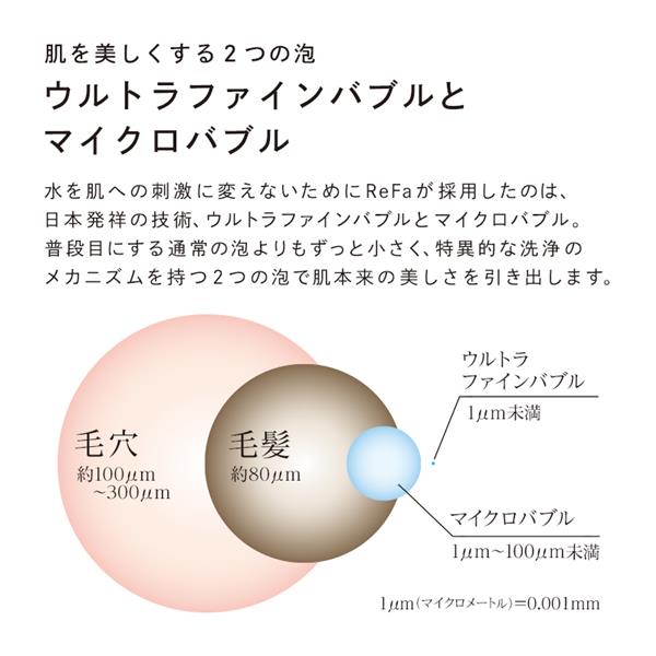 ReFa リファ ファインバブル ピュア ReFa FINE BUBBLE PURE（単品・黒