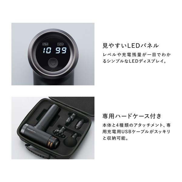MTG SE-BV-03A マッサージガン SIXPAD Power Gun Plus | ノジマ