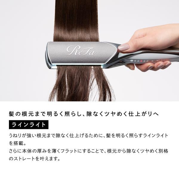 MTG RE-CA-02A ヘアアイロン ReFa POWER STRAIGHT IRON ホワイト