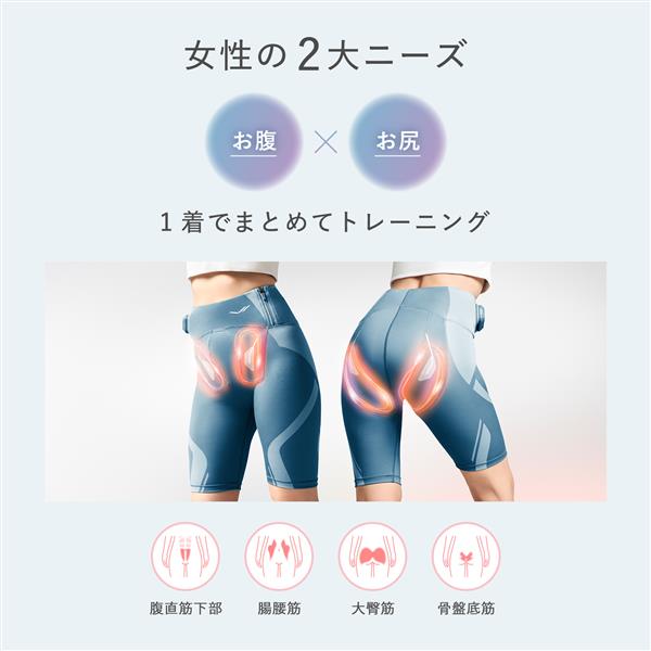 SIXPAD Core Hip_Lサイズ 青 SS-BL-12C-L | ノジマオンライン