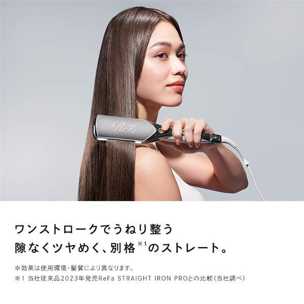 リファパワーストレートアイロン（ReFa Refa ストレートヘアアイロン AJ-DRY ReFa POWER IRON STRAIGHT ヘアアイロン