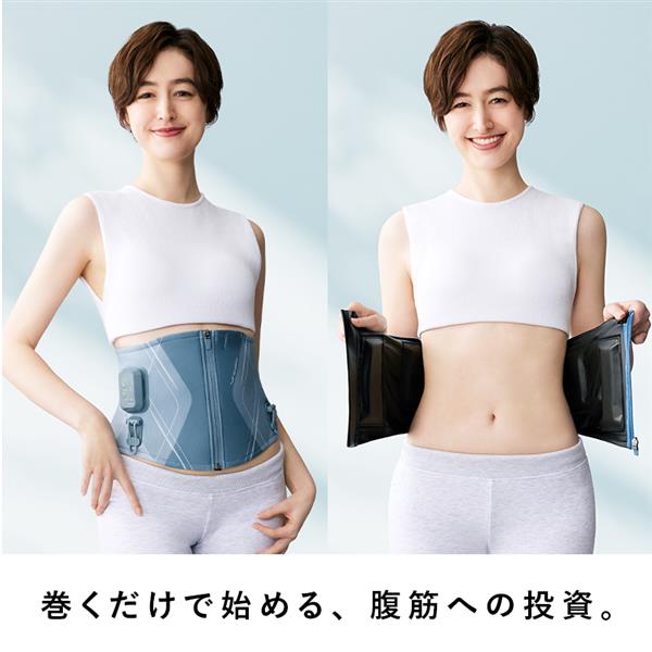 SIXPAD Core Belt 2 (コアベルト2) アッシュブルー Lサイズ SE-CB-12B