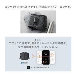 SIXPAD Core Belt 2 (コアベルト2) アッシュブルー Lサイズ SE-CB-12B