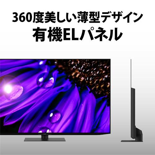 SHARP 4T-C55EQ1 4K有機ELテレビ AQUOS(アクオス) EQ1ライン【55V型/BS 