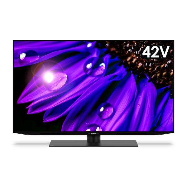 4K有機ELテレビ AQUOS(アクオス) EQ2ライン【42V型/BS・CS 4Kダブルチューナー内蔵 /Android搭載】 4T-C42EQ2