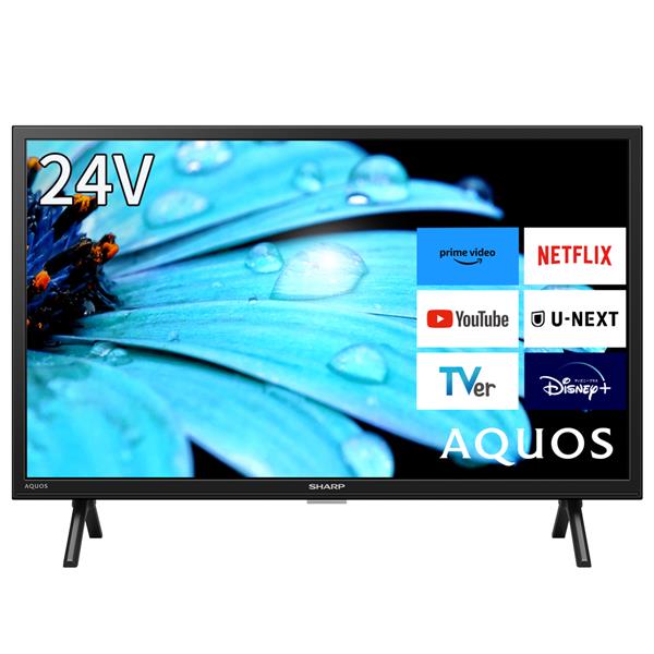 □c19 シャープ AQUOS 24型液晶テレビ 2T-C24AD アクオス - テレビ