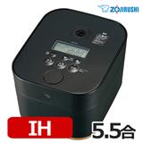 ZOJIRUSHI NW-SA10-BA 炊飯器 STAN.シリーズ【5.5合/IH炊飯器/ブラック ...