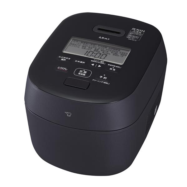 ZOJIRUSHI NW-NA10-BZ 圧力IH炊飯ジャー 炎舞炊き 5.5合 スレートブラック | ノジマオンライン