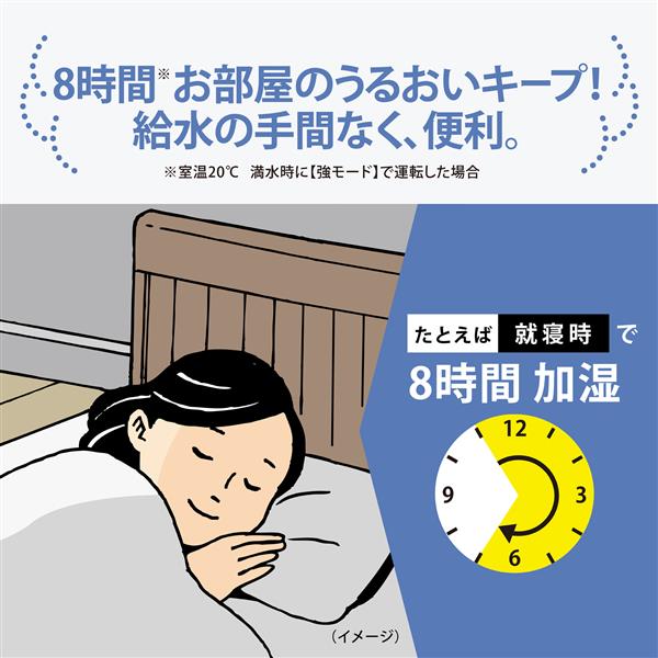 ZOJIRUSHI EEDE50-HA スチーム式加湿器 [木造和室8畳/プレハブ