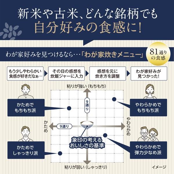 象印 圧力IH炊飯ジャー（炎舞炊き）［4合/ホワイト］ NWUU07-WZ