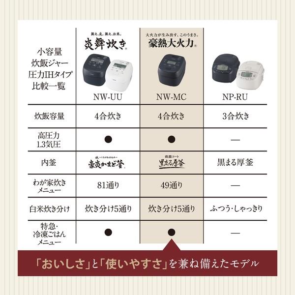 【美品】象印 豪熱大火力 圧力IH炊飯ジャーNW-CH10E2 動作保証 20260113_getnaviweb_zojirusi_0