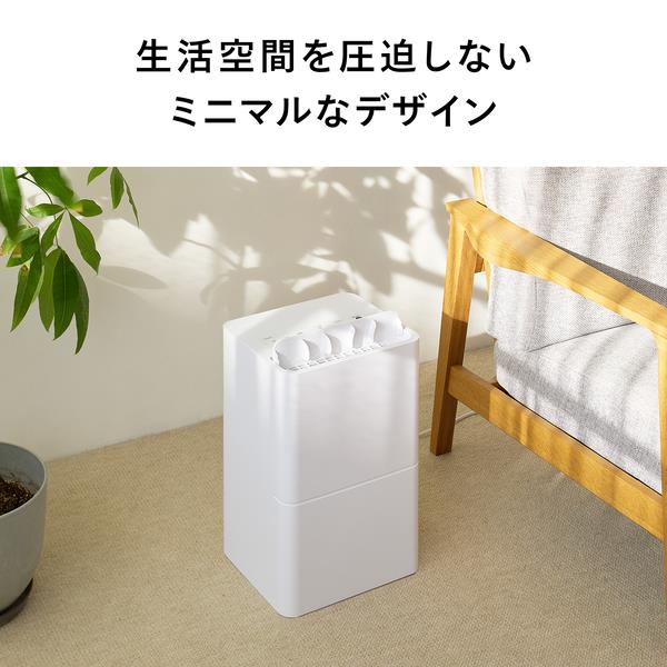 TWINBIRD 空気清浄機能付き衣類乾燥除湿器【コンプレッサー式/タンク
