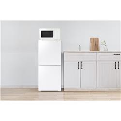 TWINBIRD 冷蔵庫[ガラスデザイン][大容量冷凍室]【2ドア/右開き