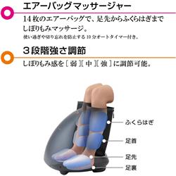 スライヴ フットマッサージャー【3段階強さ調節/自動モード3種類/14枚