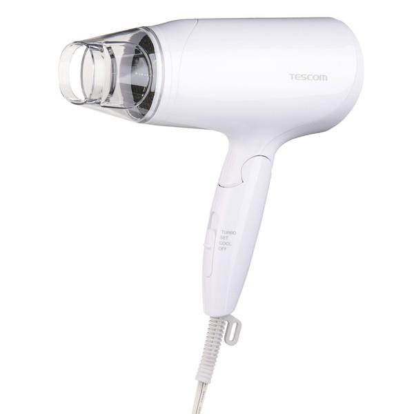 テスコム ドライヤー/大風量/速乾/マイナスイオン/軽量/折りたたみ式