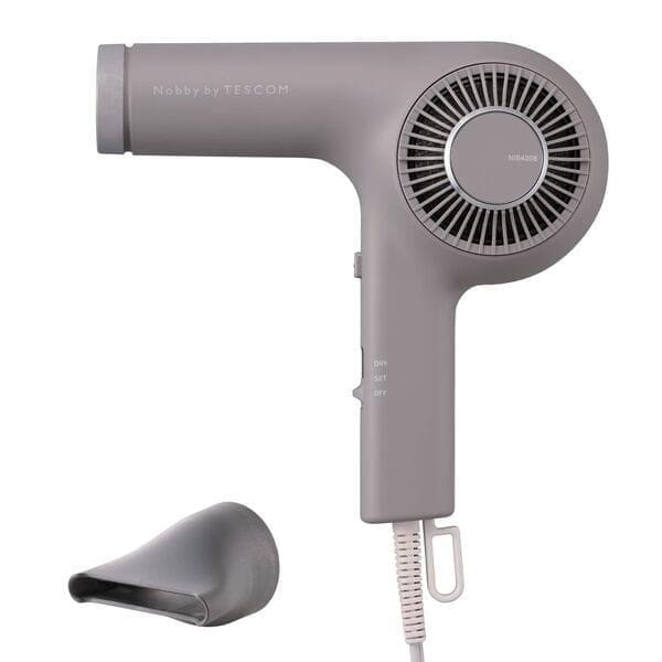 テスコムヘアドライヤー　スモーキーグレー テスコム ヘアドライヤー スモーキーグレー [軽量 日本製 マイナス