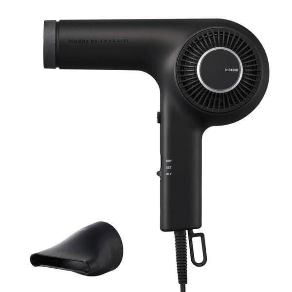 コードレスヘアドライヤー　ブラック テスコム ヘアドライヤー ブラック [軽量 日本製 マイナスイオン
